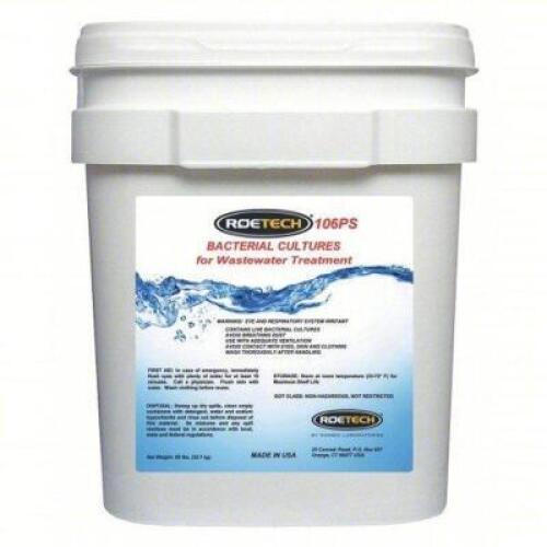 DESCRIPTION: (1) BACTERIAL CULTURES FOR WASTEWATER TREATMENT BRAND/MODEL: RIDETECH 106PS #131X71 SIZE: 50 LB RETAIL$: $716.17 EA QTY: 1