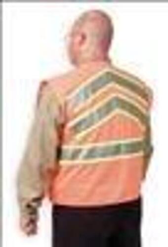 DESCRIPTION: (6) SAFETY VESTS BRAND/MODEL: 1YAL5 INFORMATION: CHEVRON ORANGE, LOCATED AT SHAPIRO METAL SUPPLY RETAIL$: $43.56/EA SIZE: XL QTY: 6
