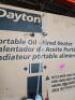 DESCRIPTION: (1) PORTABLE TORPEDO HEATER BRAND/MODEL: DAYTON/4XA50 INFORMATION: 13,500 SQFT HEATING AREA, OIL & KEROSENE, 50 GAL TANK CAPACITY, 3600 C - 2