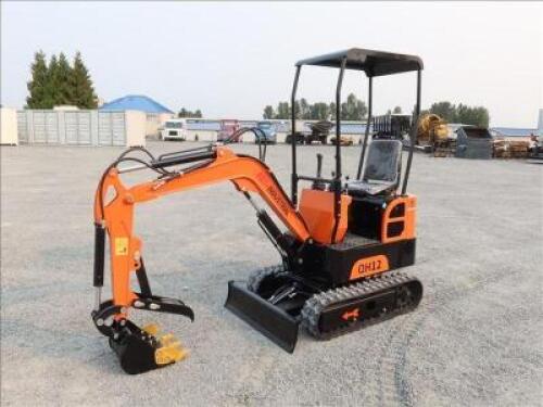 DESCRIPTION 2023 AGROTK QH12 MINI EXCAVATOR BRAND / MODEL: AGROTK QH12 ADDITIONAL INFORMATION SN# QH1223071105G. MFG 2023, UNUSED. SERVICE BY MECHANIC