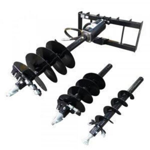 DESCRIPTION 2PC HYDRAULIC AUGER SET BRAND / MODEL: WOLVERINE ADB-13-1218R LOCATION LOT QTY 1
