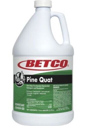 DESCRIPTION: (6) PINE QUAT CLEANER BRAND/MODEL: BETCO INFORMATION: PINE SIZE: 1 GALLON RETAIL$: $67.05 EA QTY: 6