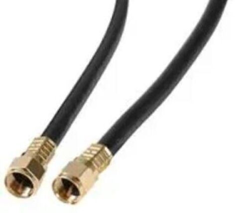 DESCRIPTION: (3) F-TYPE COAXIAL CABLE BRAND/MODEL: MCM 24-12345 SIZE: 75FT RETAIL$: $53.52 QTY: 3
