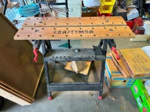 CRAFTSMAN PORTABLE WORK TABLE