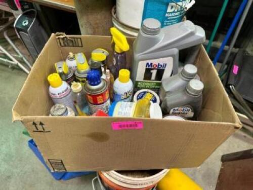 ASSORTED OIL AND LUBRICANTS