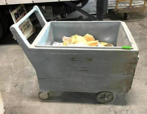 36" X 24" MOBILE ICE STORAGE/TRANSPORT BIN