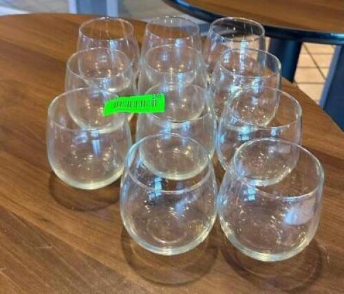 (11) - STEMLESS WINE GLASSES