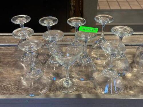 (11) - MARTINI GLASSES