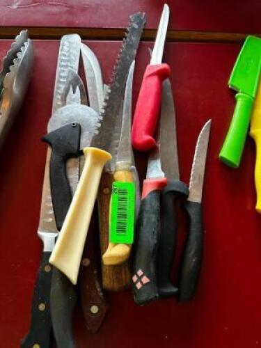 (1) LOT OF ASSORTED UTENSILS.