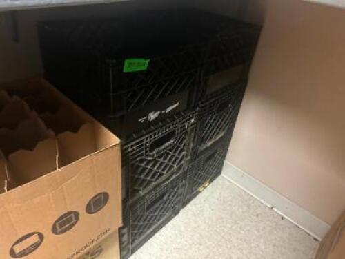 (6) - MILK CRATES