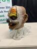 PROFESSIONAL SILICONE CLOWN MALE MASK. NO HAIR - 7