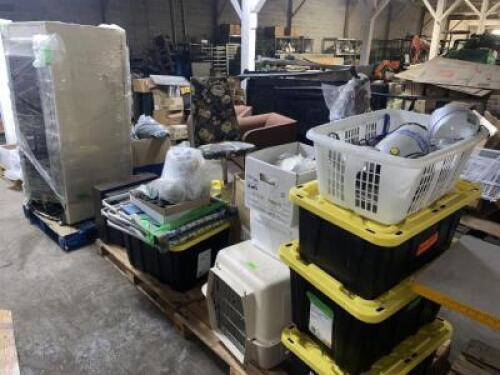 LARGE LOT OF ASSORTED HAUNTED HOUSE FURNITURE AND PROPS