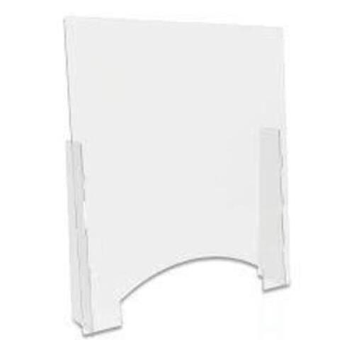 DESCRIPTION: (4) COUNTERTOP BARRIER, FULL SHIELD BRAND/MODEL: DEFLECTO #PBCTPC3136F INFORMATION: CLEAR, POLYCARBONATE SIZE: 13.75" X 6" X 36" RETAIL$: