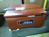 DESCRIPTION: (1) JOBSITE BOX BRAND/MODEL: CRESCENT JOBOX #55KR25 INFORMATION: STEEL, MATTE BROWN, PADLOCKABLE, BEVELED EDGE SIZE: 30 IN OVERALL WD, 20 - 3