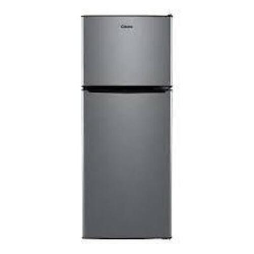 DESCRIPTION: (1) TWO DOOR MINI FRIDGE WITH FREEZER BRAND/MODEL: GALANZ #GL46TS5E INFORMATION: STAINLESS STEEL SIZE: 4.6 CU FT RETAIL$: $299.99 EA QTY: