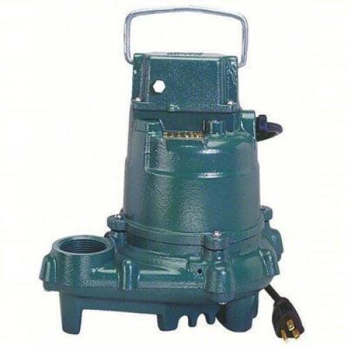 DESCRIPTION: (1) SUBMERSIBLE SUMP PUMP BRAND/MODEL: ZOELLER #5CZG5 INFORMATION: 3/10, NO SWITCH INCLUDED, 34 GPM FLOW RATE @ 10 FT. OF HEAD RETAIL$: $