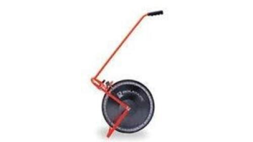 DESCRIPTION: (1) PROFESSIONAL MEASURING WHEEL BRAND/MODEL: ROLATAPE #415 INFORMATION: ADJUSTABLE HANDLE RETAIL$: $233.05 EA QTY: 1