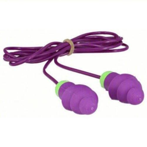 DESCRIPTION: (4) BOXES OF (50) PAIRS OF EAR PLUGS BRAND/MODEL: MOLDEX #2EUL9 INFORMATION: FLANGED, 27 DB NRR, GEN PURPOSE, CORDED, REUSABLE, PUSH-IN,