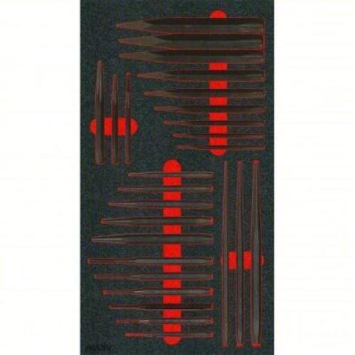 DESCRIPTION: (1) PUNCH AND CHISEL SETS BRAND/MODEL: PROTO #806KA2 INFORMATION: 26 PIECES, COLD CHISEL, FOAM TRAY RETAIL$: $342.61 EA QTY: 1