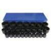 DESCRIPTION: (1) IMPACT SOCKET SET BRAND/MODEL: WESTWARD #21WM43 INFORMATION: 27 PIECES SIZE: 1 IN DRIVE SIZE, 7/8 IN TO 3 1/2 IN SOCKET SIZE RANGE RE