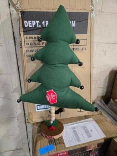 DESCRIPTION: (2) LARGE ARTIFICIAL TREE NOEL BRAND/MODEL: DOTCOM RETAIL$: $14.00 EA QTY: 2