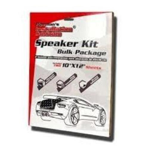 DESCRIPTION: (5) SPEAKER KIT BULK PACKAGE BRAND/MODEL: PIPEMANS INFORMATION: (2) SHEETS PER PACK SIZE: 10" X 12" RETAIL$: $17.00 EA QTY: 5