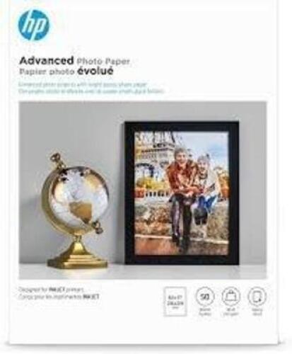 DESCRIPTION: (9) BOXES OF (100) SHEETS OF ADVANCED PHOTO PAPER BRAND/MODEL: HP SIZE: 8.5X11 RETAIL$: $27.00 EA QTY: 9