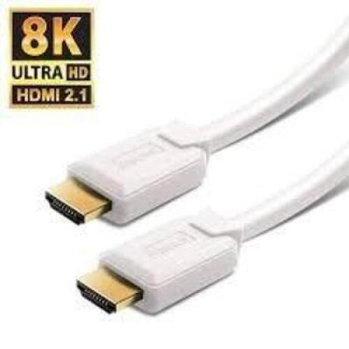 DESCRIPTION: (4) ULTRA HIGH SPEED HDMI CABLE BRAND/MODEL: INSTEN INFORMATION: 8K, WHITE SIZE: 10' RETAIL$: $12.99 EA QTY: 4
