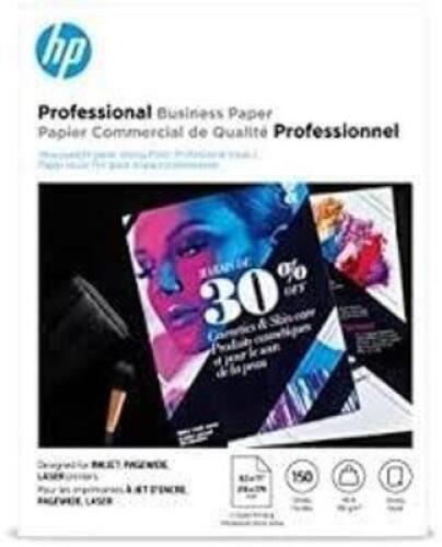 DESCRIPTION: (5) PACKS OF (150) PROFESSIONAL BUSINESS PRINTING PAPER BRAND/MODEL: HP INFORMATION: WHITE SIZE: 11 X 17" RETAIL$: $95.99 EA QTY: 5