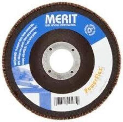 DESCRIPTION: (20) POWERFLEX FIBER DISCS BRAND/MODEL: MERIT #08834190753 INFORMATION: T27 SIZE: 4.5 RETAIL$: $126.99 EA QTY: 20
