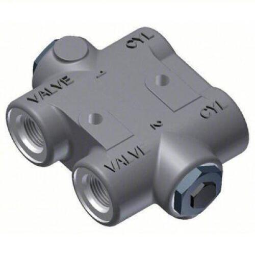 DESCRIPTION: (1) HYDRAULIC CHECK VALVE BRAND/MODEL: PARKER GRESEN #38D927 INFORMATION: 2000 PSI, 25 GPM SIZE: 1/2" NPT RETAIL$: $324.23 EAQ QTY: 1