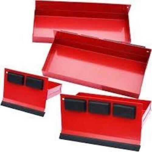 DESCRIPTION: (3) BOXES OF (6) MAGNETIC SHELVES INFORMATION: (3) SIZES PER BOX RETAIL$: $54.00 EA QTY: 3