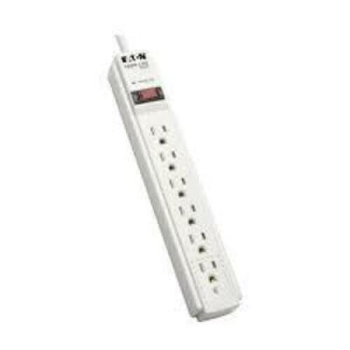 DESCRIPTION: (4) POWER STRIP, SURGE PROTECTOR BRAND/MODEL: PROTECT IT! #TLP606 INFORMATION: WHITE RETAIL$: $20.65 EA QTY: 4