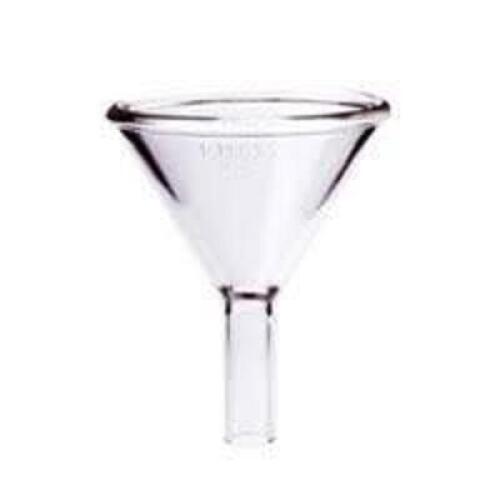 DESCRIPTION: (12) FUNNEL, PLAIN, GLASS BRAND/MODEL: PYREX #6220-150 INFORMATION: CLEAR RETAIL$: $679.66 TOTAL QTY: 12