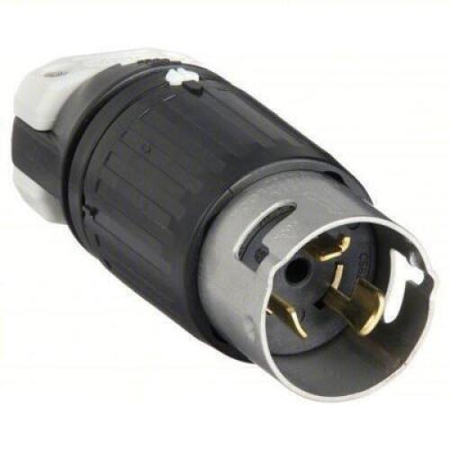 DESCRIPTION: (4) LOCKING PLUG BRAND/MODEL: HUBELL #3D331 SIZE: 50 A, 250V AC, 2 Poles, Non-NEMA, Shrouded RETAIL$: $175.78 EA QTY: 4