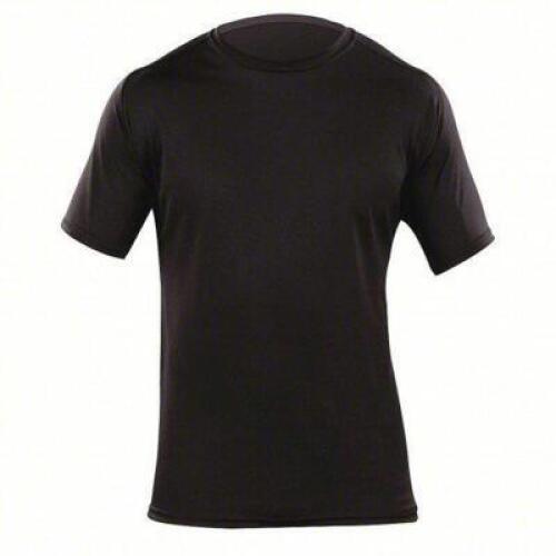 DESCRIPTION: (7) TACTICAL LOOSE FIT CREW SHIRT BRAND/MODEL: 5.11 TACTICAL #21V316 INFORMATION: BLACK, T-SHIRT, POLYESTER, CREW NECK COLLAR, PULL-OVER