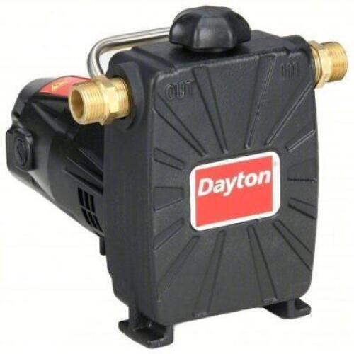 DESCRIPTION: (1) UTILITY PUMP BRAND/MODEL: DAYTON #33RW83 SIZE: 1/2 hp HP, 115 Volt, 3/4 in, 3/4 in, 15 ft Suction Lift RETAIL$: $285.21 EA QTY: 1