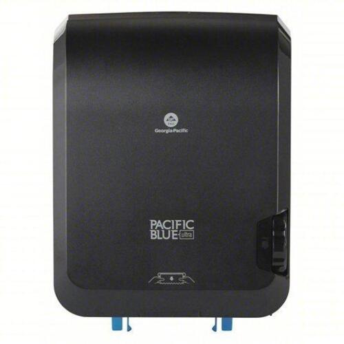 DESCRIPTION: (1) PAPER TOWEL DISPENSER BRAND/MODEL: GEORGIA-PACIFIC #492R33 INFORMATION: BLACK SIZE: 8 IN RETAIL$: $27.80 EA QTY: 1