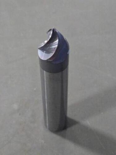 DESCRIPTION: (2) SOLID CARBIDE TAPER BARRELUTER END MILL BRAND/MODEL: ACCUPRO 03327152 SIZE: 30DEG PER SIDE RETAIL$: $514.98 QTY: 2