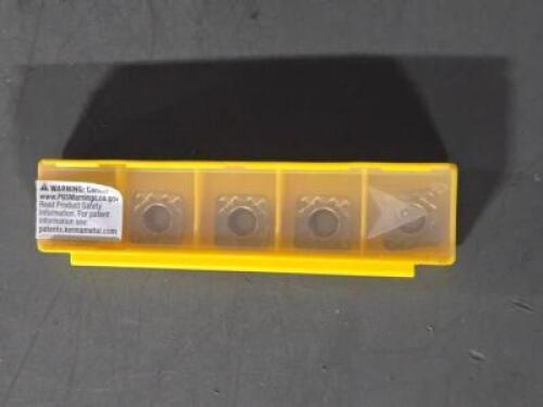 DESCRIPTION: (5) CARBIDE MLLING INSERTS BRAND/MODEL: KENNAMETAL SDHT1204AETN42 RETAIL$: $269.79 QTY: 5