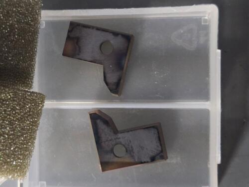 DESCRIPTION: (4) INDEXABLE DRILL INSERTS BRAND/MODEL: ALLIED 090220-19 SIZE: 19mm RETAIL$: $262.32 QTY: 4