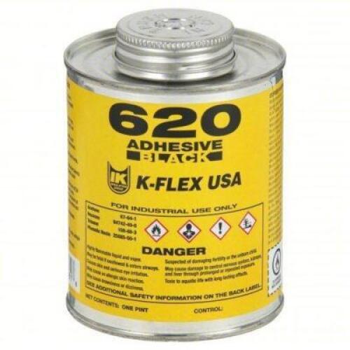 DESCRIPTION: (4) ADHESIVE BRAND/MODEL: K-FLEX #4VZR8 SIZE: 1 PT RETAIL$: $14.59 EA QTY: 4