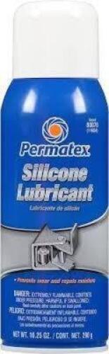 DESCRIPTION: (4) SILICONE LUBRICANT BRAND/MODEL: PERMATEX SIZE: 10 OZ RETAIL$: $3.75 EA QTY: 4
