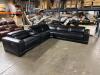 LEATHER POWER RECLINING SECTIONAL - 3