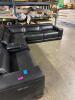 LEATHER POWER RECLINING SECTIONAL - 9