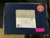 NAVY LIGHTWEIGHT FLANNEL QUEEN SIZE SHEET SET - 2