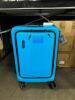 TEAL TWO PIECE HARD LUGGAGE SET - 5