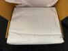 WHITE LIGHTWEIGHT FLANNEL KING SIZE SHEET SET - 4