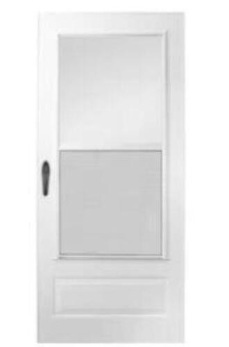 32"X80" WHITE STORM DOOR