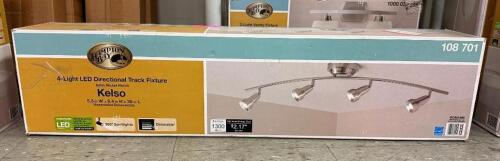 FOUR LIGHT LED DIRECTIONAL TRACK FIXTURE